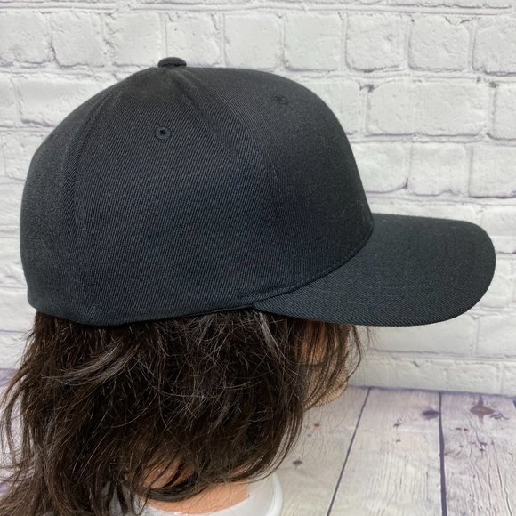 Baseball Hat Cap Stretch Fit L-XL YUPOONG Fort Mac Strong Flex Fit Embroidered - Picture 4 of 9